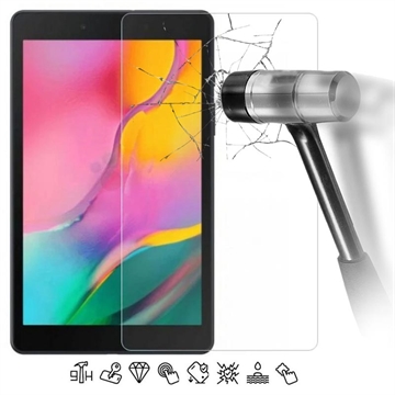 Samsung Galaxy Tab A 8.0 (2019) Screenprotector van gehard glas - 9H - Doorzichtig