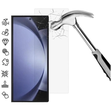 Samsung Galaxy Z Fold6 Glazen Screenprotector - 9H, 0.3mm - Case Friendly  - Doorzichtig