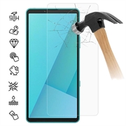 Sony Xperia 10 VII Glazen Screenprotector - 9H - Case Friendly - Doorzichtig