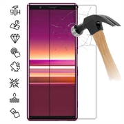 Sony Xperia 5 Screenprotector van gehard glas - 9H, 0,3 mm - Doorzichtig