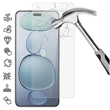 Xiaomi Civi 5 Pro Glazen Screenprotector - 9H - Case Friendly - Doorzichtig
