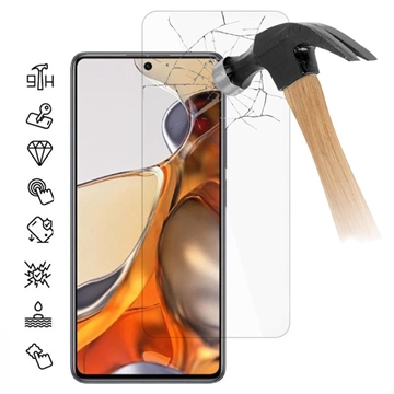 Xiaomi Poco M7 Glazen Screenprotector - 9H - Case Friendly - Doorzichtig