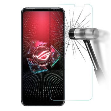 Asus ROG Phone 5/5 Pro Screenprotector van gehard glas - 9H - Doorzichtig