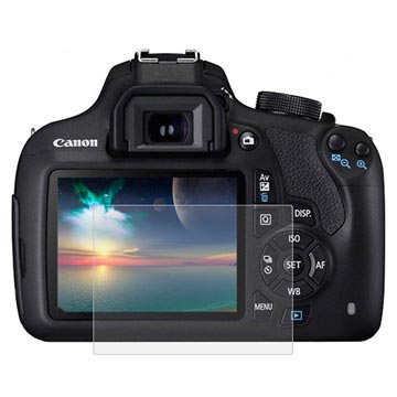 Canon EOS 1200D, 1300D Screenprotector van gehard glas