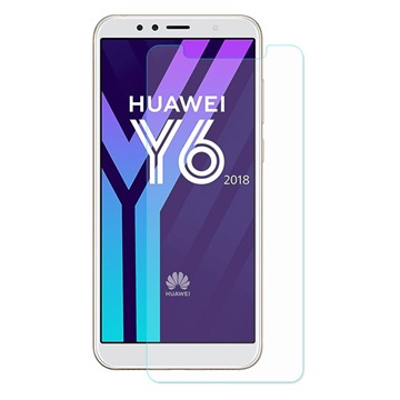 Huawei Y6 (2018) Glazen Screenprotector - 9H, 0.3mm - Doorzichtig