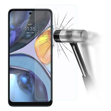 Motorola Moto G22 Screenprotector van Gehard Glas - 9H, 0.3mm - Doorzichtig