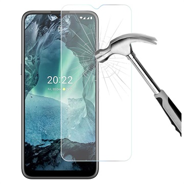 Nokia G21/G11 Screenprotector van gehard glas - Doorzichtig
