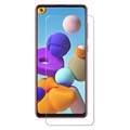 Samsung Galaxy A21s Screenprotector van gehard glas - 9H, 0,3 mm - Doorzichtig