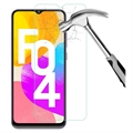 Samsung Galaxy F04 Glazen Screenprotector - Doorzichtig
