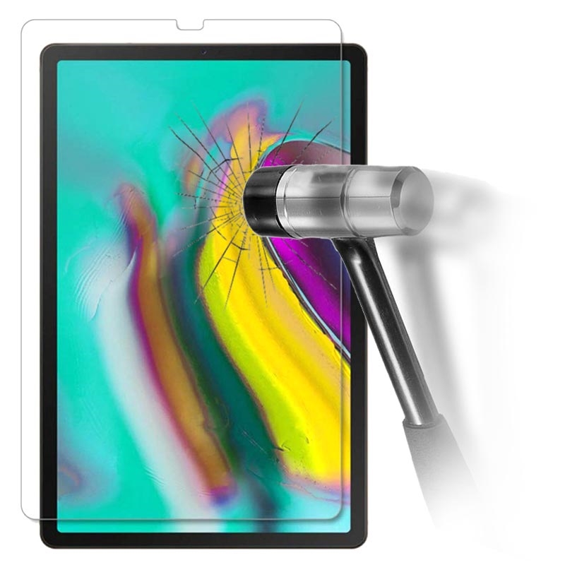 auteursrechten Afscheiden Op de loer liggen Samsung Galaxy Tab S6 Lite 2020/2022 Gehard Glas Screenprotector - 9H -  Doorzichtig