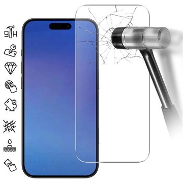 iPhone Air Glazen Screenprotector - 9H - Case Friendly - Doorzichtig