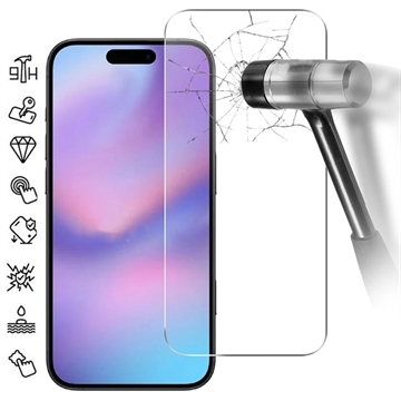 iPhone 17 Pro Glazen Screenprotector - 9H - Case Friendly - Doorzichtig