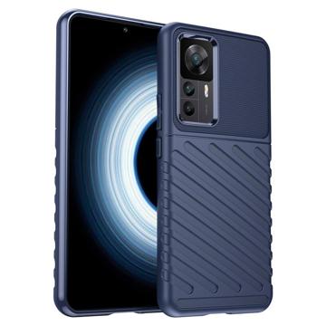 Thunder Series Samsung Galaxy S22 Ultra 5G TPU Hoesje - Zwart