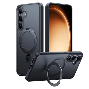 Samsung Galaxy S25 Torras Guardian Ostand MagSafe hoesje - Zwart