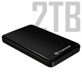 Transcend StoreJet 25A3 USB 3.1 Gen 1 Externe Harde Schijf - 2TB