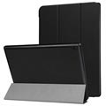 Lenovo Tab 4 10 Tri-Fold Folio Case - Zwart