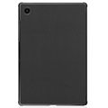 Tri-Fold Series Samsung Galaxy Tab A8 10.5 (2021) Folio Case - Zwart
