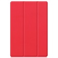 Tri-Fold Series Samsung Galaxy Tab A8 10.5 (2021) Folio Case - Rood