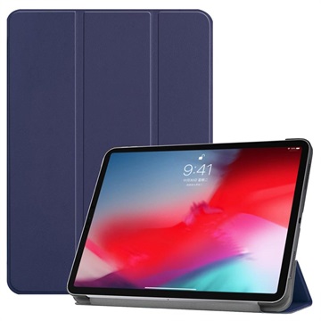 Tri-Fold Series iPad Pro 11 Smart Folio Case - Donkerblauw
