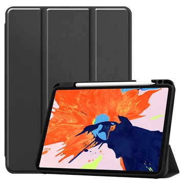 Tri-Fold Series iPad Pro 12.9 (2020) Flip Case - Zwart