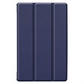 Tri-Fold Series Lenovo Tab M10 FHD Plus Folio Case - Donkerblauw