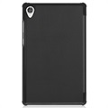 Tri-Fold Series Lenovo Tab M8 (3e generatie) Folio Case - Zwart