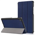 Tri-Fold Series Lenovo Tab M8 (HD), Tab M8 (FHD) Folio Case - Donkerblauw