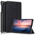 Tri-Fold Series Samsung Galaxy Tab A7 Lite Folio Hoesje - Zwart