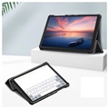 Tri-Fold Series Samsung Galaxy Tab A7 Lite Folio Case - Zwart