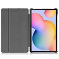 Tri-Fold Series Samsung Galaxy Tab S6 Lite 2020/2022 Folio Case - Zwart