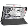 Tri-Fold Series Samsung Galaxy Tab S6 Lite 2020/2022 Folio Case - Eiffeltoren