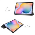Tri-Fold Series Samsung Galaxy Tab S6 Lite 2020/2022 Folio Case - Grijs