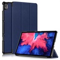 Tri-Fold Series Lenovo Tab P11 Smart Folio Case - Blauw