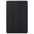 Tri-Fold Series Samsung Galaxy Tab S7 FE Smart Folio Case - Zwart