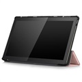 Tri-Fold Series Lenovo Tab M10 Smart Folio Case - Rose Gold