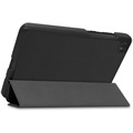Tri-Fold Series Lenovo Tab M7 (3e generatie) Smart Folio Case - Zwart