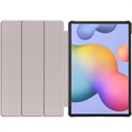 Tri-Fold Series Samsung Galaxy Tab S7/S8 Smart Folio Case - Vlinders / Bloemen