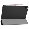 Tri-Fold Series iPad Pro 12.9 (2021) Smart Folio Case - Zwart