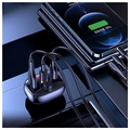 Usams US-CC143 Bluetooth FM-zender / snelle autolader