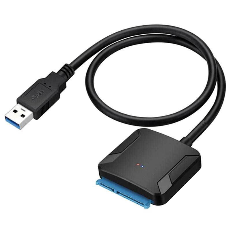 Intensief baden Herformuleren USB 3.0 / SATA harde schijf kabeladapter - zwart