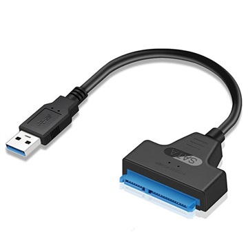 USB 3.0 SATA III Adapter Kabel W25CE01 - Zwart