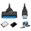 USB 3.0 SATA III Adapter Kabel W25CE01 - Zwart