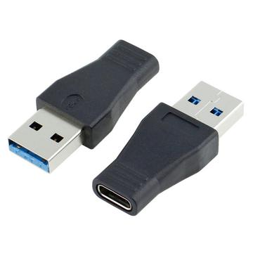 USB 3.1 Type-C Vrouw naar USB-A 3.0 Mannelijk OTG Adapter