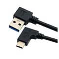 USB 3.1 Type-C / USB 3.0-kabel - Zwart