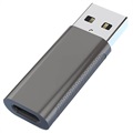 USB-A / USB-C Converter / OTG Adapter XQ-ZH0011 - USB 3.0 - Zwart
