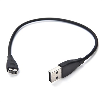 Fitbit Charge HR USB-oplaadkabel - Zwart