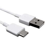 USB naar USB-C oplaadkabel voor iPhone 15 Pro/15 Pro Max/16 Pro/16 Pro Max - 1m - Wit