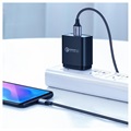 Ugreen Quick Charge 3.0 USB-C Kabel - 3A, 1m - Grijs
