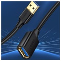 Ugreen USB 3.0 Male/Female Verlengkabel - 1m - Zwart