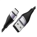 Ugreen USB-A / USB-C Quick Charge 3.0 Oplaadkabel - 2m - Zwart